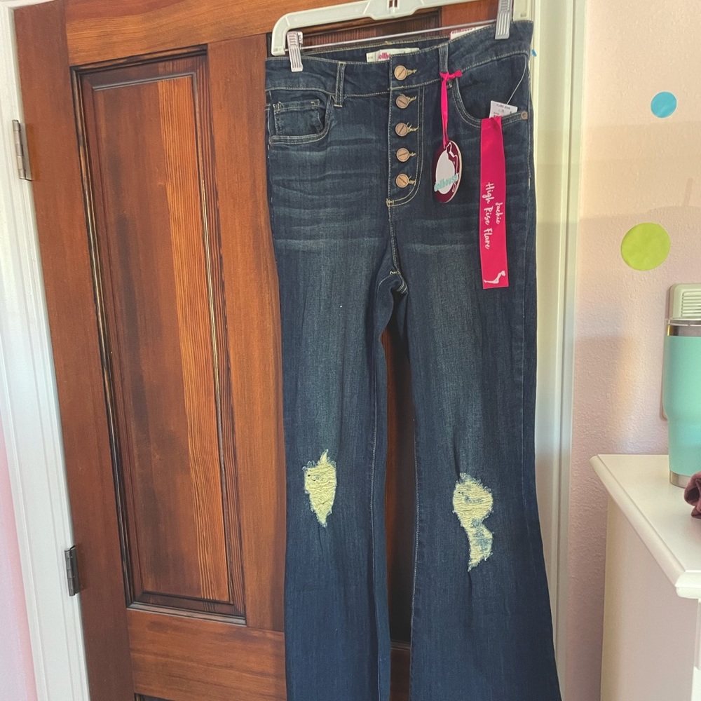Brand new high waisted flare jeans
